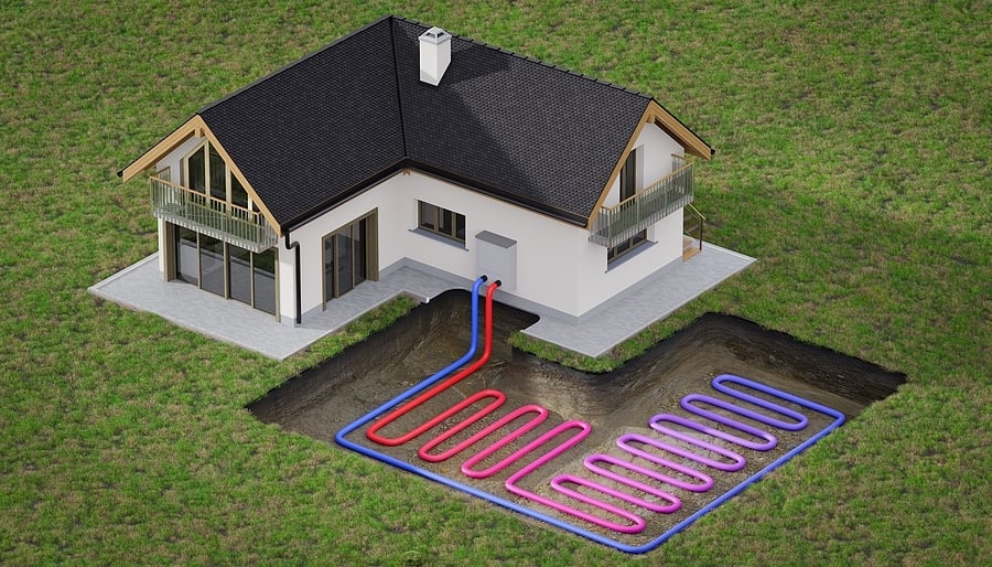 Ground source heat pump maintenance